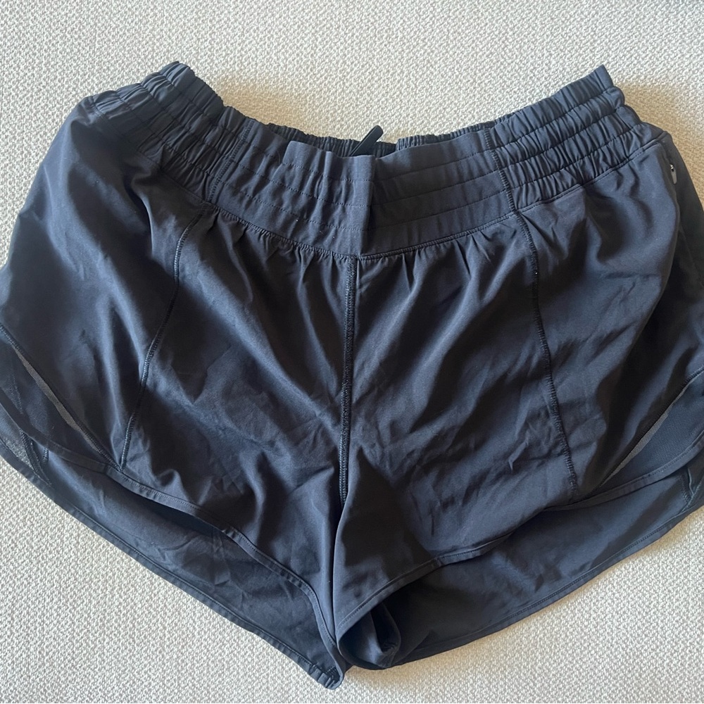 lululemon athletica Black Women's Running Athletic Shorts